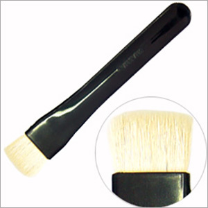 Mask Brush Stick Goat Hair 170mm - Even Application, Gentle Exfoliation, Precise Control