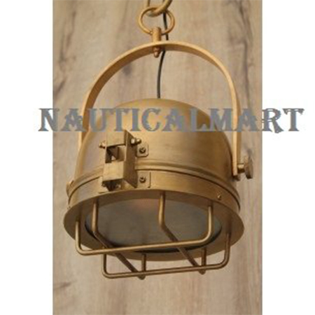 Brass Medium Pendant Light