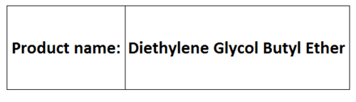 Diethylene Glycol Butyl Ether