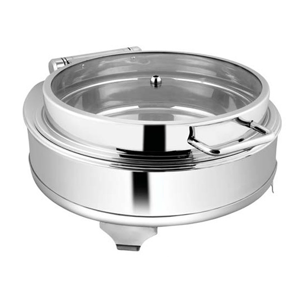 Round Full Glass Chafer W-E E & Fame