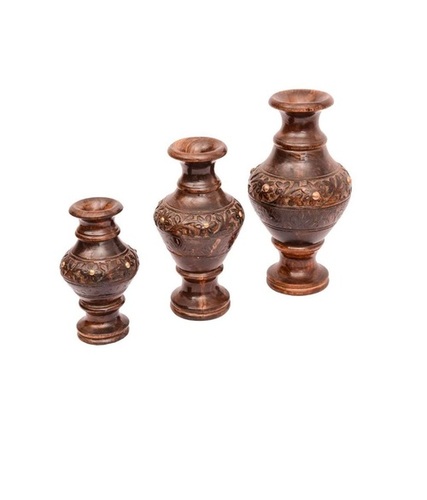 Desi Karigar Inlay Floral  Flower Pot