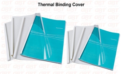 Thermal Binding Covers - 1 Piece, Durable and Professional-Finish Design for Secure Document Presentation and Organization