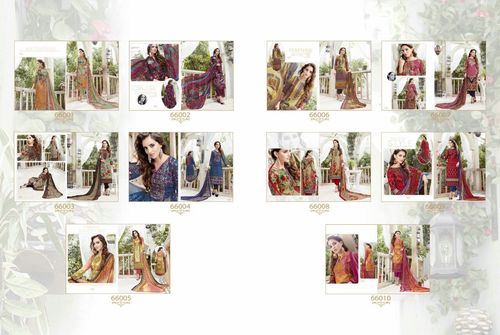 Pure Cambric print SUIT