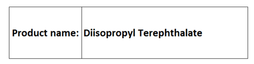 Diisopropyl Terephthalate - White Crystalline Powder, 340-342°C Boiling Point, High Purity, Chemical Stability