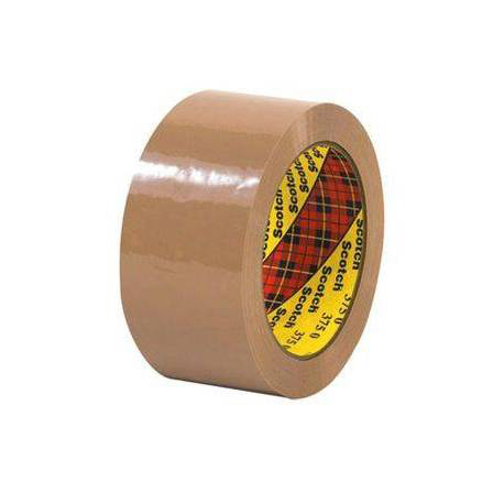 Bopp Packaging Tapes - Transparent Brown 50m x 48mm | 1 Piece Durable Adhesive for Secure Packaging and Sealing Solutions