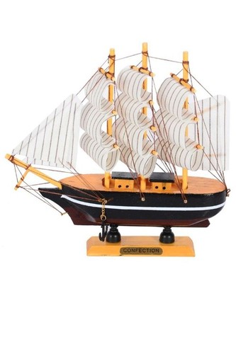 Desi Karigar Wooden Ship Big