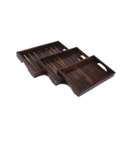 Desi Karigar Artistic Wooden Tray