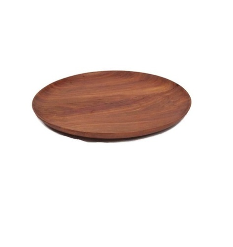 Desi Karigar Artistic Wooden Plate