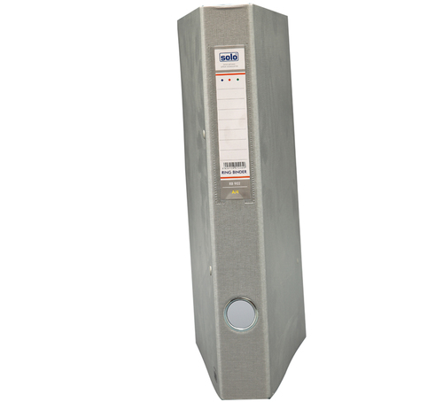 Paper Board - A4 Size, Grey Color | Lightweight Double Strong Paper Board with 2"D" Rings, Edge Protection, and Pocket for File Index Ticket