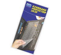 Keyboard Protector Skin - Transparent White, 1 Quantity | Durable And Flexible Design For Enhanced Key Protection