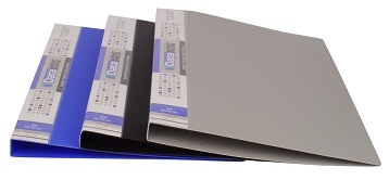 Punchless Clip File - A4 Polypropylene | Multi-Color, Standard Pack of 3 Pcs, Lightweight and Durable Design for Organized Document Management