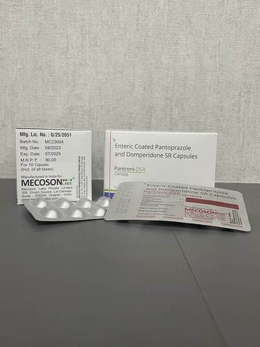 Pantoprazole Domperidone Sustained Release Capsule