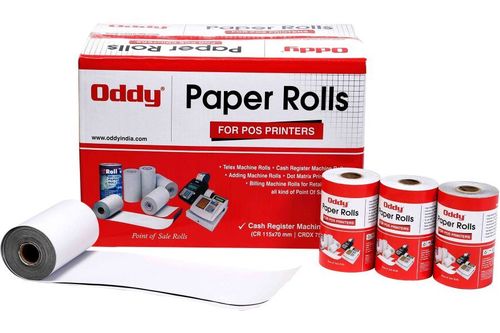 Cash Register Rolls Size: 1/2"