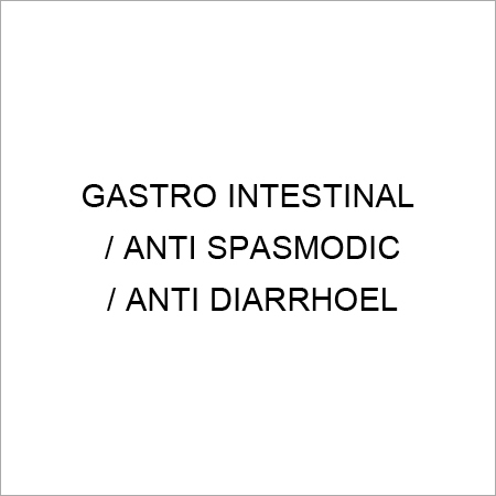 Gastrointestinal, Antispasmodic & Antidiarrheal Tablets General Medicines