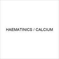Haematinics And Calcium Supplements Dosage Form: Capsul