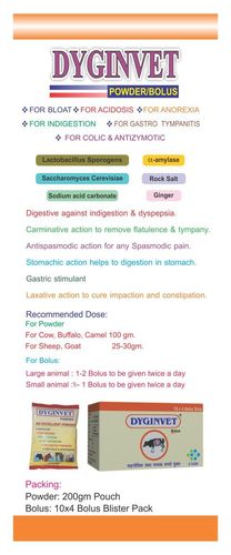Dyginvet Powder & Bolus