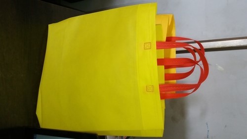 Box Bag - 16x16x6 Inches | Flexiloop Handle, Industrial Shopping Use, Available in Various Sizes (10x10, 12x12, 13x17)