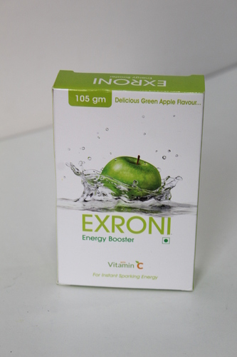 Exroni Energy Booster green apple flevour