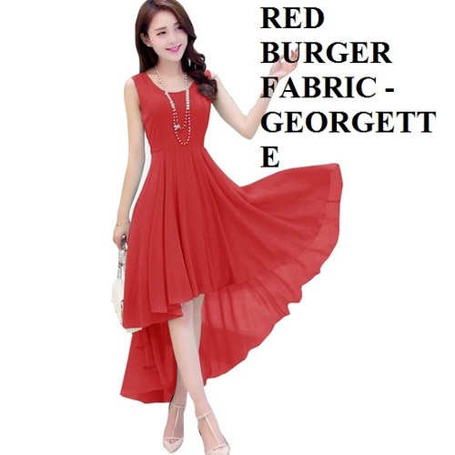 Red Fancy Western Kurti