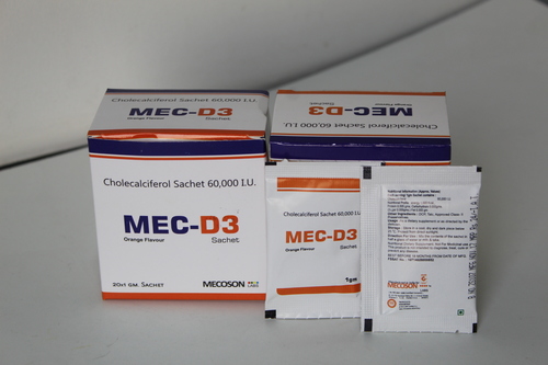 Cholecalciferol Vitamin D3 Sachet