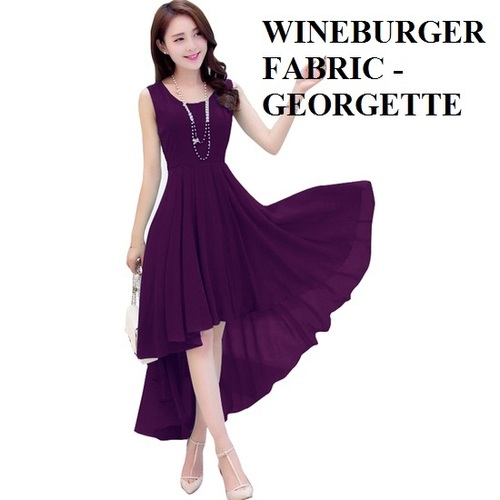 Wine Fancy Western Kurti