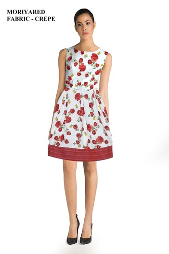 Crepe Fancy Western Kurti