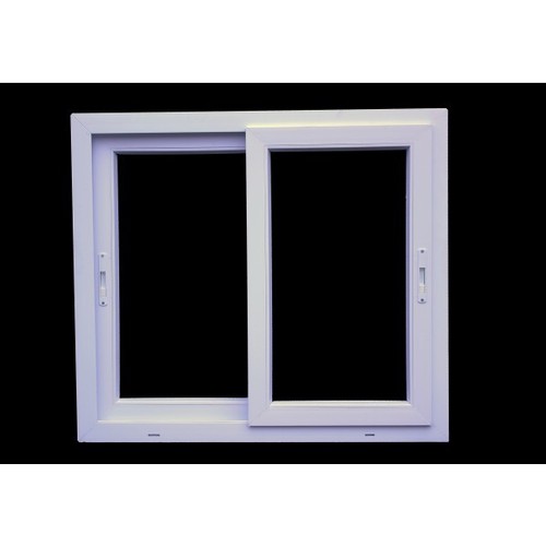 Two track slide window
