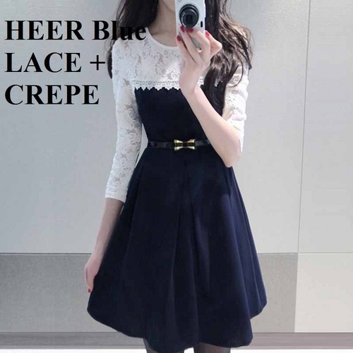 Crepe Fancy Western Kurti