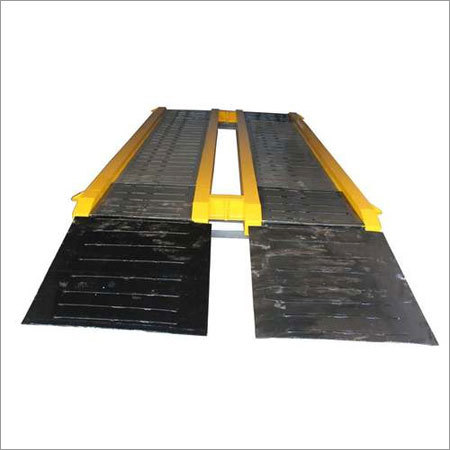Black And Yellow Mobile Weighbridges