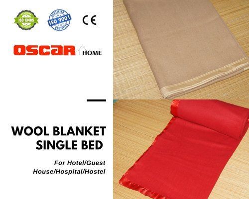 Red Blankets For Hotels And Guest Houses