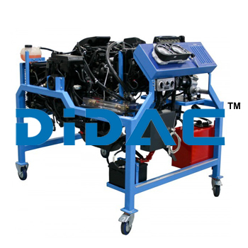 GM Ecotec 2.2l Engine Bench With HVAC