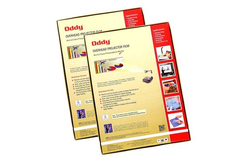 OHP Sheets - A3 Size (297mm x 420mm), 100 Micron | High Grade Transparencies, Instant Ink Drying, Sharp Edged Images, Versatile for Screen Printing and Presentations