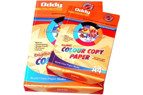 Photo Copy Paper - A4 (210mm X 297mm), 500 Sheets | Heat Stable, Perfect Flatness, High Brightness, Ideal for Color Copiers & Presentations