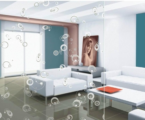 Acid Etched Glass