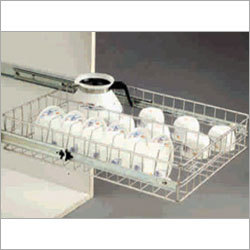 SS Slip Cup & Saucer Basket