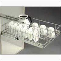SS Cup & Saucer Basket