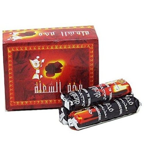 Desi Karigar Flavoured Hookah Charcoal - 10 Rolls (100 disks) for Shisha / Hukka / Hookha