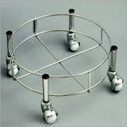 SS Cylinder Trolley
