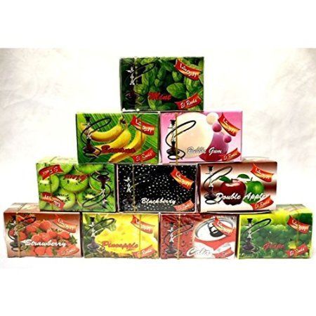 Desi Karigar Shisha assorted flavours pack of ten