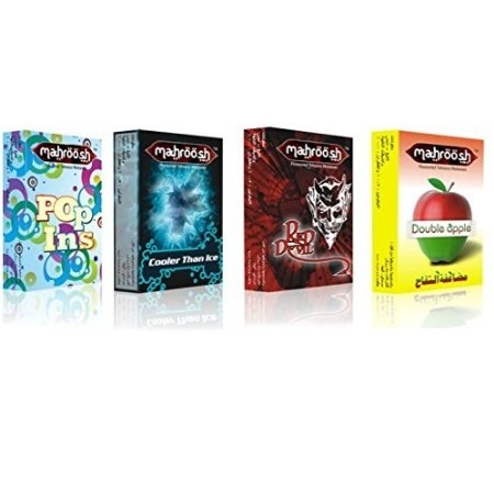 Desi Karigar combo pack of 4 hookah flavours