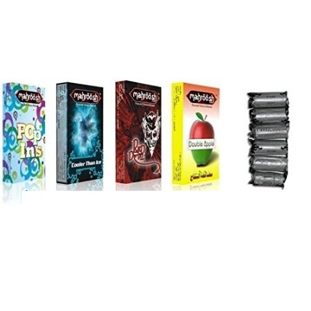 Desi Karigar combo pack of 4 hookah flavours,36 coal disc