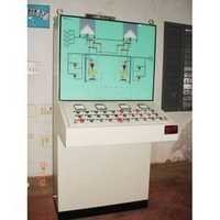 Mimic Control Panel - Metal Build With Ip54 Protection | 50hz Frequency, Powder Coated White Finish, Tailor-made Design