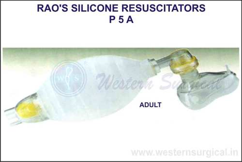 RAO'S SILICONE RESUSCITATORS (ADULT)