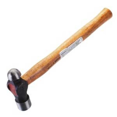 Ball Pein Hammer - Carbon Steel, Drop Forged Head, Hardened & Tempered Striking Faces, Seasoned Wooden Handle | Durable, Precision Engineering Tools