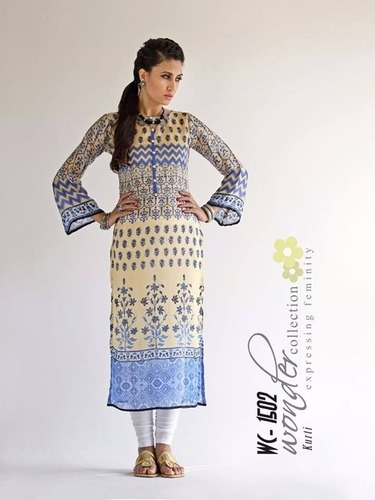 Washable Digital Printed Kurti