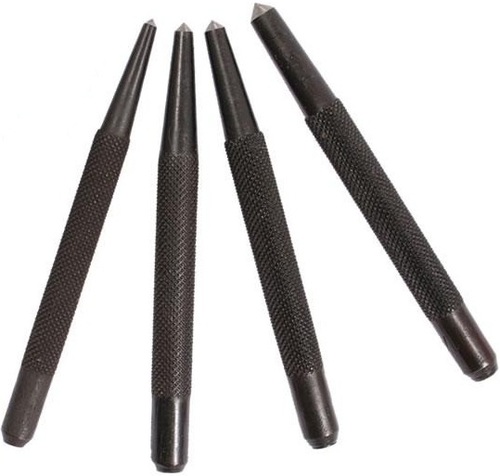 Center Punch Set - High-Carbon Steel Ergonomic Design | Precision Tooling for Accurate Marking and Easy Use on Various Surfaces