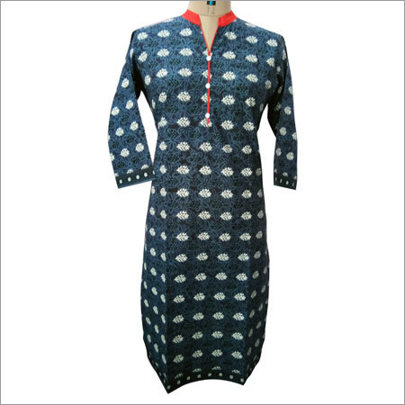 Ladies Printed Long Kurti