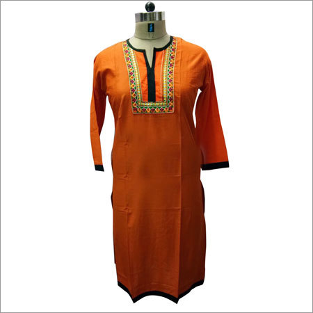 Fabric Cotton Kurti