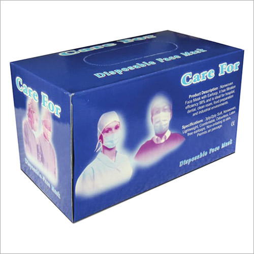 Surgical Face Mask - Three Ply Non-Woven, Two Ply Non-Woven | Hypoallergenic, Lightweight, Flexible Nose Bridge, Ear Loop Design