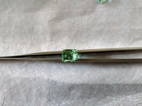 Princess Cut Colombia Emerald